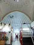Interior of the Mahmut Pasha Hamam (now used for shops) in Istanbul, Turkey (1476)