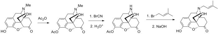 Nalmexone synthesis