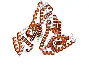 1hk4: HUMAN SERUM ALBUMIN COMPLEXED WITH THYROXINE (3,3',5,5'-TETRAIODO-L-THYRONINE) AND MYRISTIC ACID (TETRADECANOIC ACID)