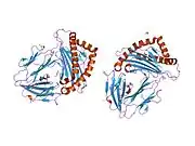 2av7: Crystal structure of HTLV-1 TAX peptide Bound to Human Class I MHC HLA-A2 with the K66A mutation in the heavy chain.