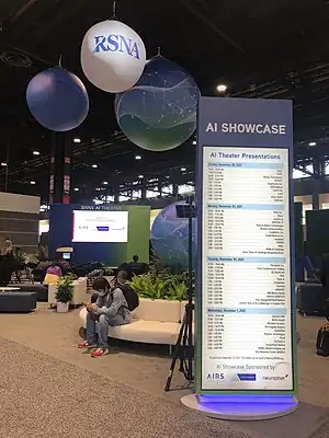 RSNA 2021 AI Showcase at McCormick Place in Chicago