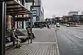 Tartu city center on 18 March