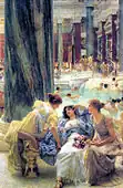 Lawrence Alma-Tadema, The Baths at Caracalla, 1899