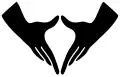 Vulva hand sign used as a yogic mudra