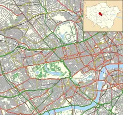 Royal Army Medical College is located in City of Westminster