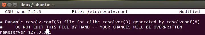 DNS-changing nameserver