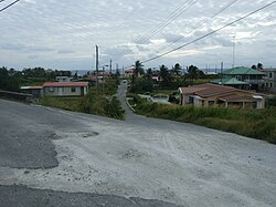 Little Bay is approached from St Martin's Church via the right hand fork.